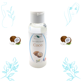 Huile de Coco Naturelle BIO - Hydratant et Nourrissant pour la peau, les cheveux | Bio et Nature
