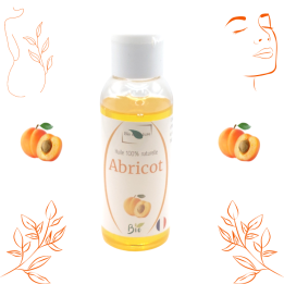Huile d'Abricot Naturelle BIO -Hydratante, nourrissante, adoucissante pour la peau, les cheveux| Bio & Nature