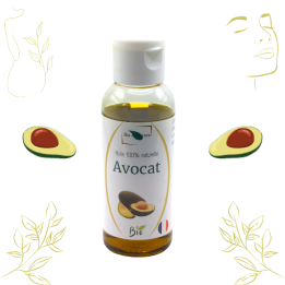 Huile d'Avocat Naturelle BIO - hydratante, nourrissante, anti-oxydante pour la peau , les cheveux | Bio & Nature